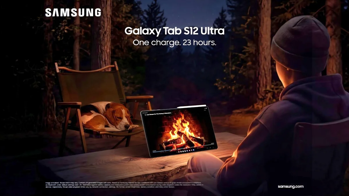 جهازا Galaxy Tab S12 Ultra وGalaxy Tab S12+ باللونين الرمادي والفضي