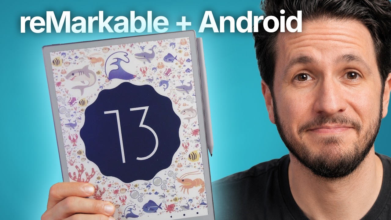 Android on the reMarkable Paper Pro … Surprisingly Good
