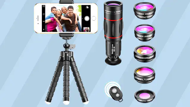 عدسات الكاميرا -الشواحن اللاسلكية-Popsocket