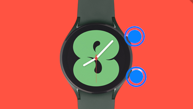 كيفيه التقاط لقطه شاشه في ساعة galaxy watch