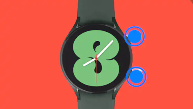 كيفيه التقاط لقطه شاشه في ساعة galaxy watch