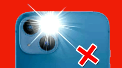 حل مشكلة الفلاش لا يعمل في الايفون