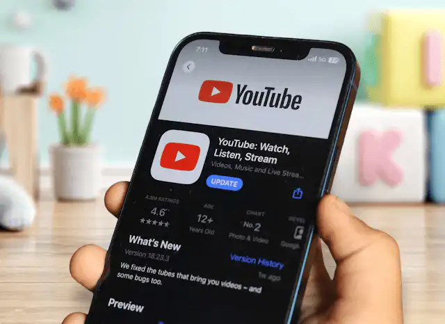 تطبيق يوتيوب