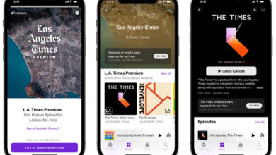 بودكاستات Apple تتفوق على Spotify؟ تطبيق الويب الجديد قد يكون العامل الحاسم