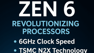 معالجات AMD Zen 6: ثورة تقنية بتردد 6GHz – هل نحن أمام أقوى معالج لعام 2025؟