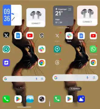 الخصائص المميزة لكل من ColorOS 15 و Funtouch 15