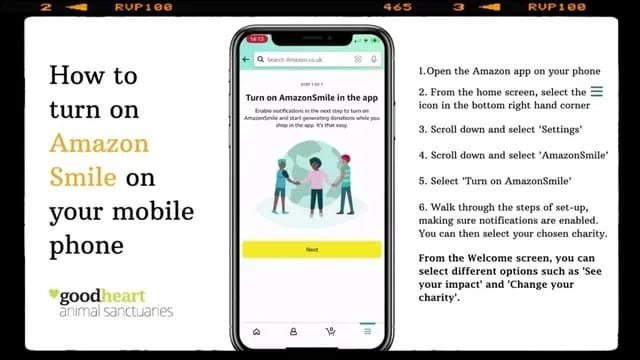 الخطوات للاشتراك في برنامج Amazon Smile