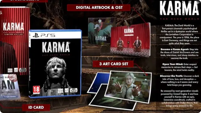 كيف يمكنك تحميل وشراء لعبة KARMA: The Dark World؟ تحميل وشراء لعبة KARMA: The Dark World بنسختها الفيزيائية على بلايستيشن 5 الآن