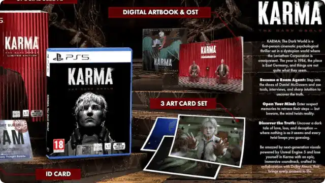 تحميل وشراء لعبة KARMA: The Dark World بنسختها الفيزيائية على بلايستيشن 5 الآن