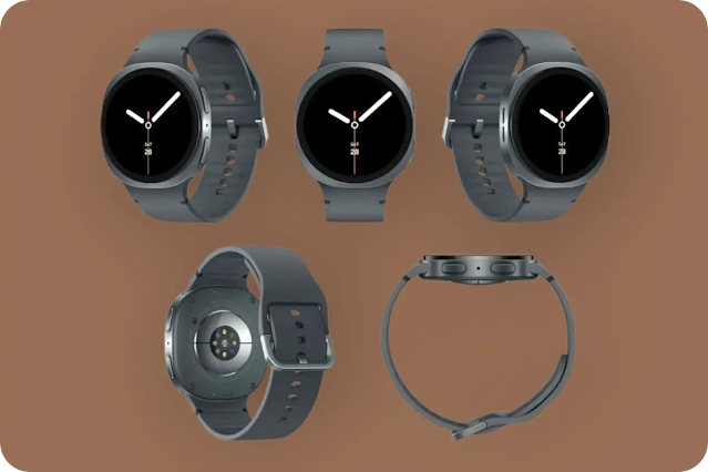 Galaxy Watch Ultra 2025: التميز بلون Titanium Blue