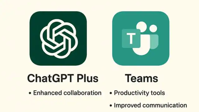 المميزات المشتركة بين ChatGPT Plus و Teams