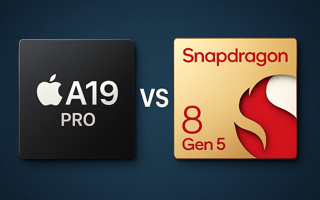 معالج Snapdragon 8 Gen 5 معالج A19 Pro