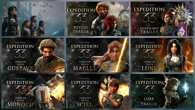 الشخصيات الرئيسية في لعبه Clair Obscur Expedition 33 لعبه Clair Obscur Expedition 33 تحصد لقب لعبة السنة في The Game Awards 2025