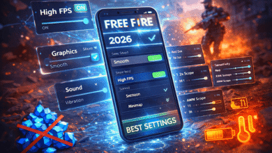 أفضل إعدادات Free Fire لتحسين الأداء في 2026