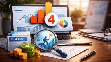 Google Analytics 4 للمبتدئين: الصفحات اللي بتكسب فعلًا (2026)