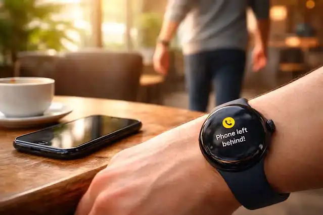 Pixel Watch ترسل إشعار تنبيه عند الابتعاد عن الهاتف باستخدام Bluetooth