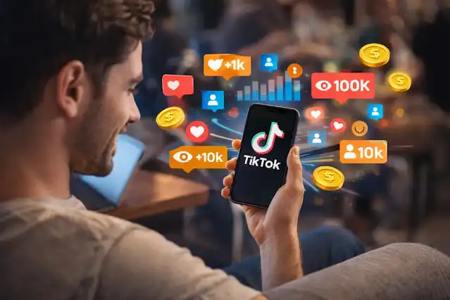 زيادة مشاهدات تيك توك