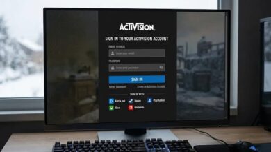 Activision – دليل شامل لتسجيل الدخول، إنشاء الحساب واستعادة كلمة المرور بسهولة