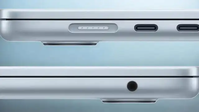 مع MacBook Air، يحصل المستخدمون على تصميم أنحف وأكثر متانة من الألومنيوم، مزوّد بشاشة Liquid Retina رائعة وكاميرا Center Stage عالية الدقة، بالإضافة إلى منفذي Thunderbolt 4، متوفّر بأحجام 13 و15 بوصة، وبألوان متنوعة تشمل الأزرق السماوي والفضي وأزرق منتصف الليل وأزرق النجوم.