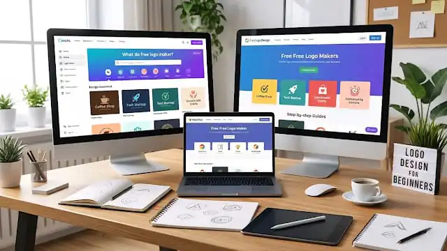 أفضل مواقع تصميم شعار مجاني 2026