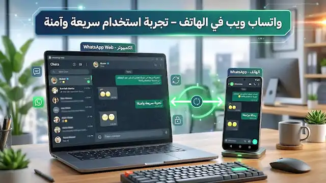 مميزات واتساب ويب – مزامنة فورية وسهولة الاستخدام