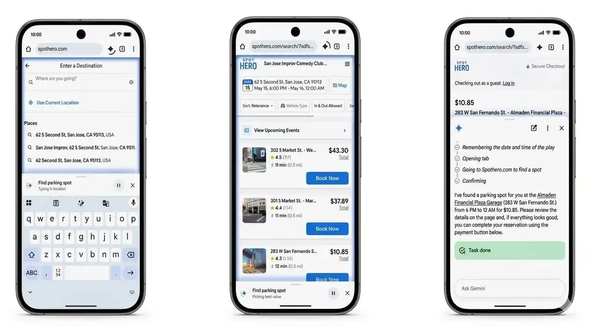 تقنية Gemini Intelligence هي نظام ذكاء اصطناعي