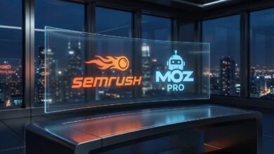 الدليل الشامل والمقارنة المفصلة بين Semrush و Moz Pro