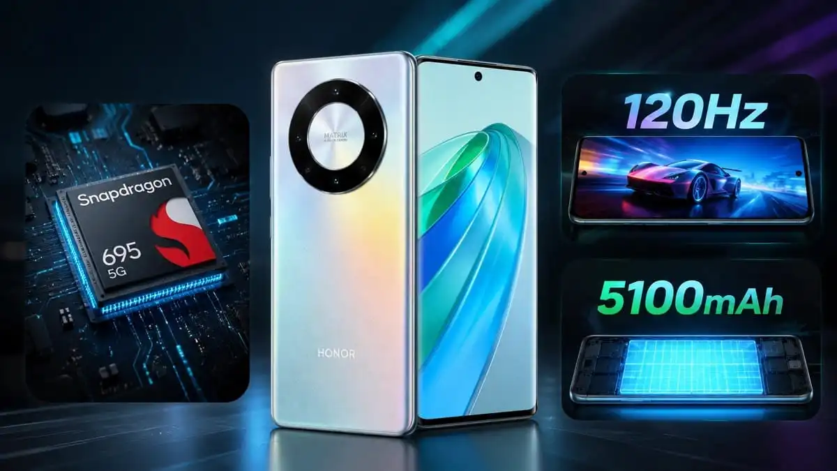مواصفات Honor X9a للألعاب ومعالج Snapdragon 695 وتأثيره على أداء ببجي