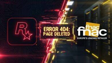 شعار روكستار بخلفية GTA 6 وحذف صفحة الأسعار المسربة على متجر FNAC - موقع Games Zone Pro