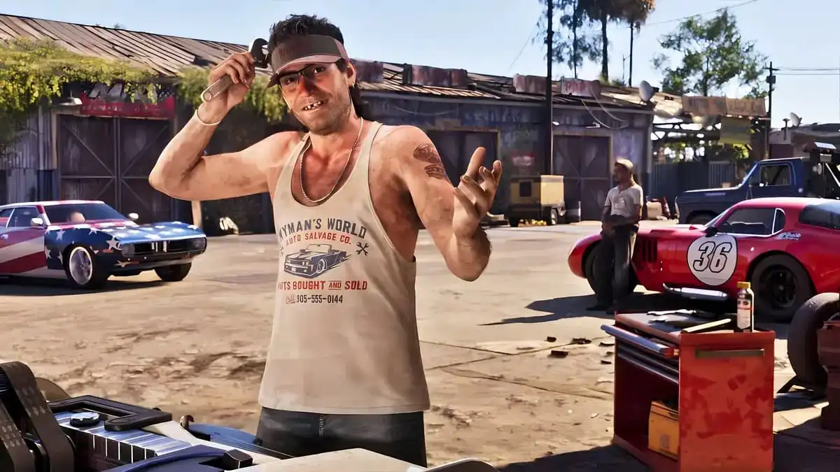 ورشة إصلاح وتعديل السيارات ويمانس وورلد في لعبة GTA 6