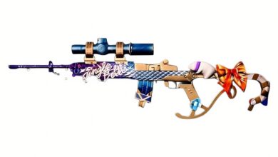سكن Yule Sleigh لسلاح Mini14 في PUBG بعد عودته لفترة محدودة ضمن فعالية Black Market 2026
