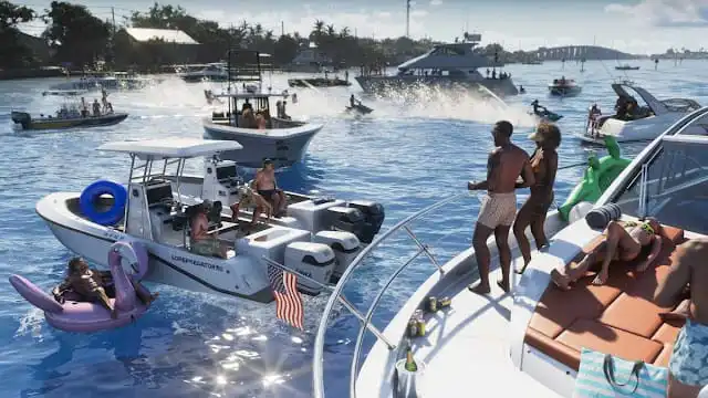 "صورة رسمية من العرض الدعائي الثاني للعبة GTA 6