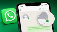 ميزة النقطة الخضراء الجديدة في واتساب على iPhone لإظهار جهات الاتصال المتصلة.