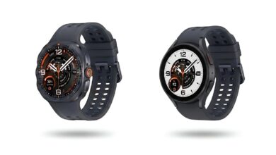 الصور الرسمية المسربة لساعتي Galaxy Watch 9 وGalaxy Watch Ultra 2 تكشف التصميم والألوان 12 صورة توضيحية لساعتي Samsung Galaxy Watch 9 وGalaxy Watch Ultra 2 بتصميمهما المسرب قبل الإعلان الرسمي.