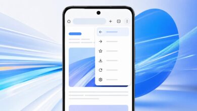 تحديث Google Chrome 150 يضيف زر رجوع جديد في قائمة أندرويد