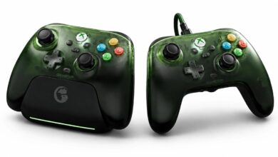 وحدتا التحكم GameSir T7 Pro Retro Green وT7 Pro W Retro Green المستوحاتان من تصميم Xbox الأصلي