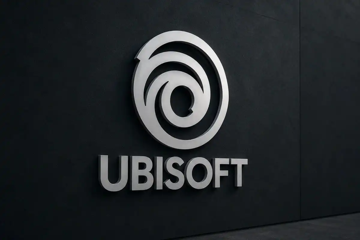 شعار Ubisoft مع إشارة إلى تقارير عن تقليص الوظائف في استوديو برشلونة