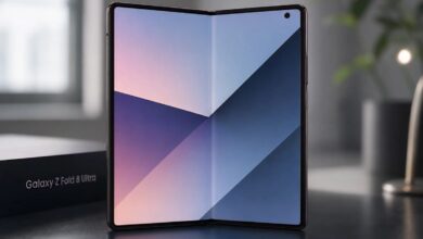 Galaxy Z Fold 8 Ultra.. فيديو مسرب يكشف شاشة شبه خالية من التجعد 8 Galaxy Z Fold 8 Ultra يظهر في فيديو مسرب بشاشة تكاد تخلو من التجعد
