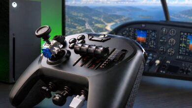وحدة Echo Aviation Controller XPC الجديدة المخصصة لأجهزة Xbox للعبة Microsoft Flight Simulator