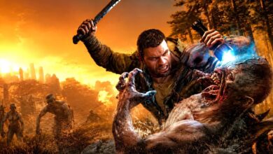 مشهد من لعبة Dying Light: The Beast يظهر مواجهة بين الناجي وأحد الزومبي في عالم اللعبة