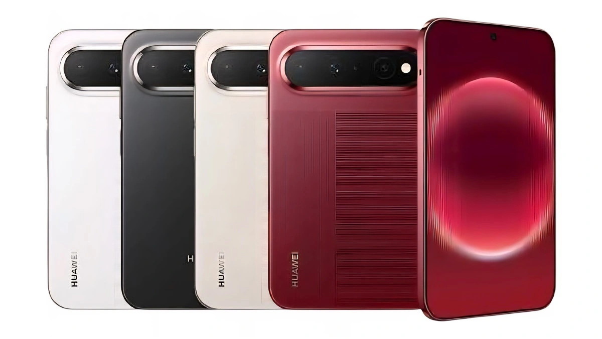 هاتف HUAWEI Pura X View بأربعة ألوان مختلفة