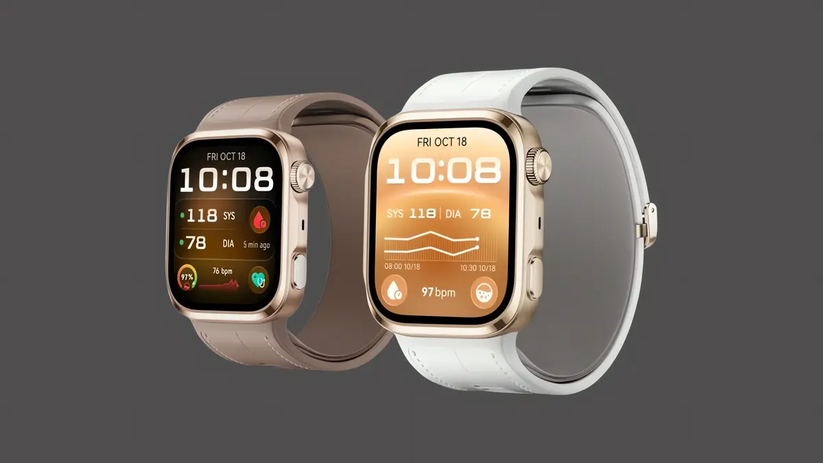 Huawei Watch D3 بتصميم أنحف وشاشة أكبر لقياس ضغط الدم