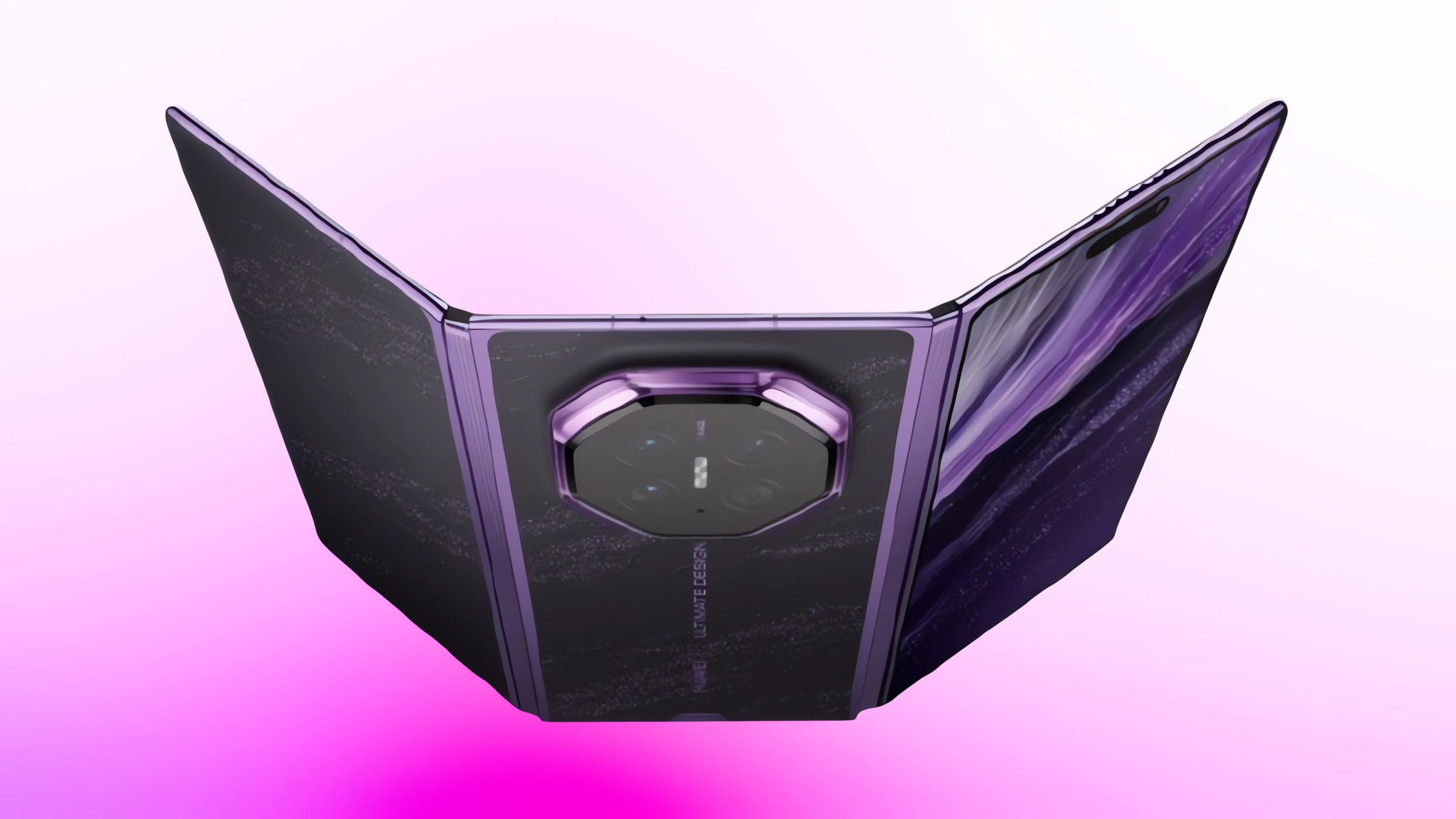 تصميم Huawei Mate XT2 الجديد قبل الإطلاق