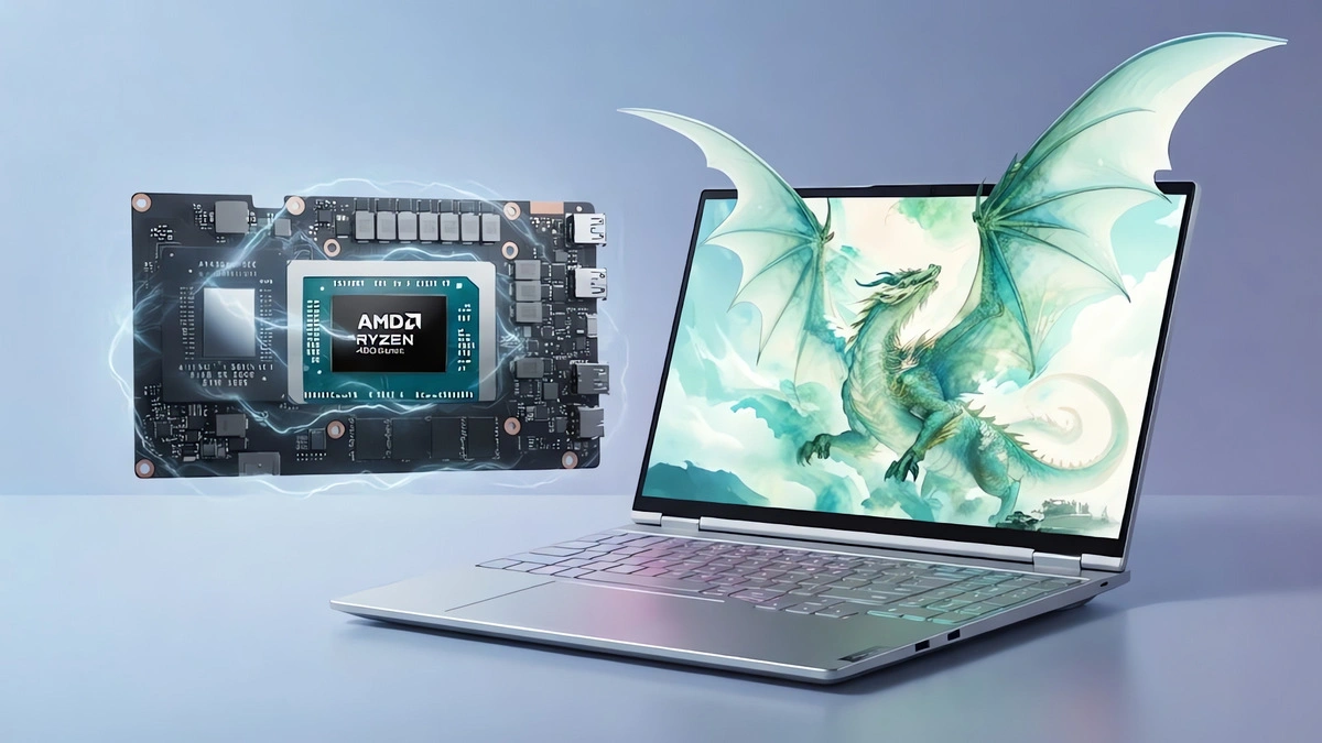 Ryzen 7 H 449 في Mechrevo Wing Dragon 15 Air 2026
