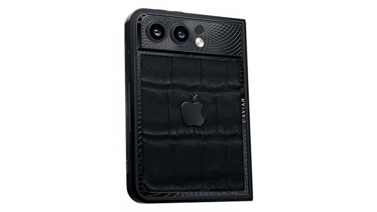 إصدار Jobs الفاخر من Caviar لهاتف iPhone Ultra القابل للطي بتصميم مستوحى من ستيف جوبز
