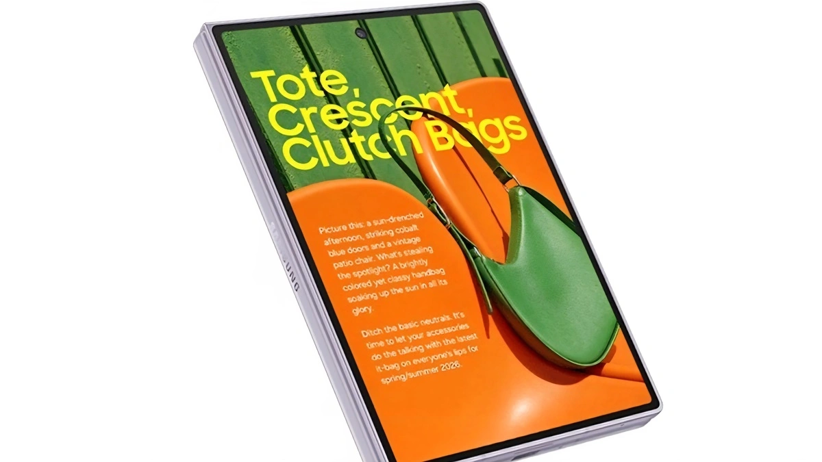 شاشه هاتف Galaxy Z Fold 8 الخارجية 