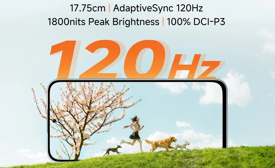 نوع شاشة Redmi Note 17 5G AMOLED بتردد 120 هرتز