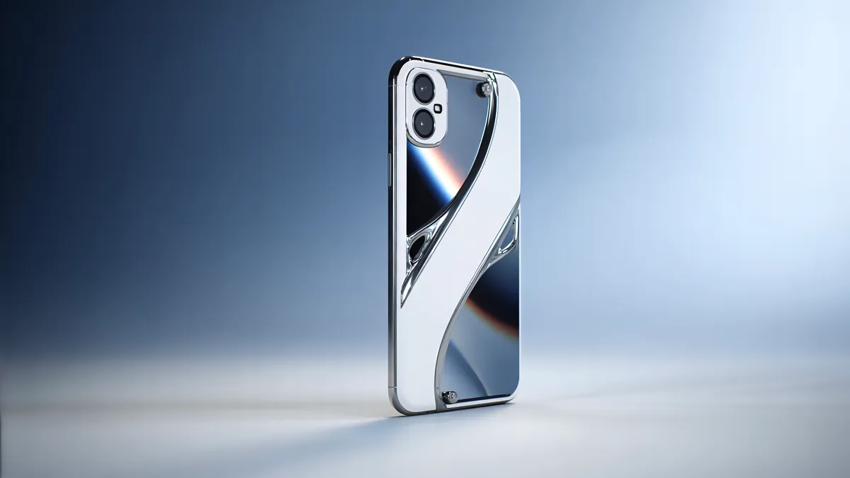 iPhone الذكرى الـ20 بتصميم زجاجي منحني وتبريد أفضل