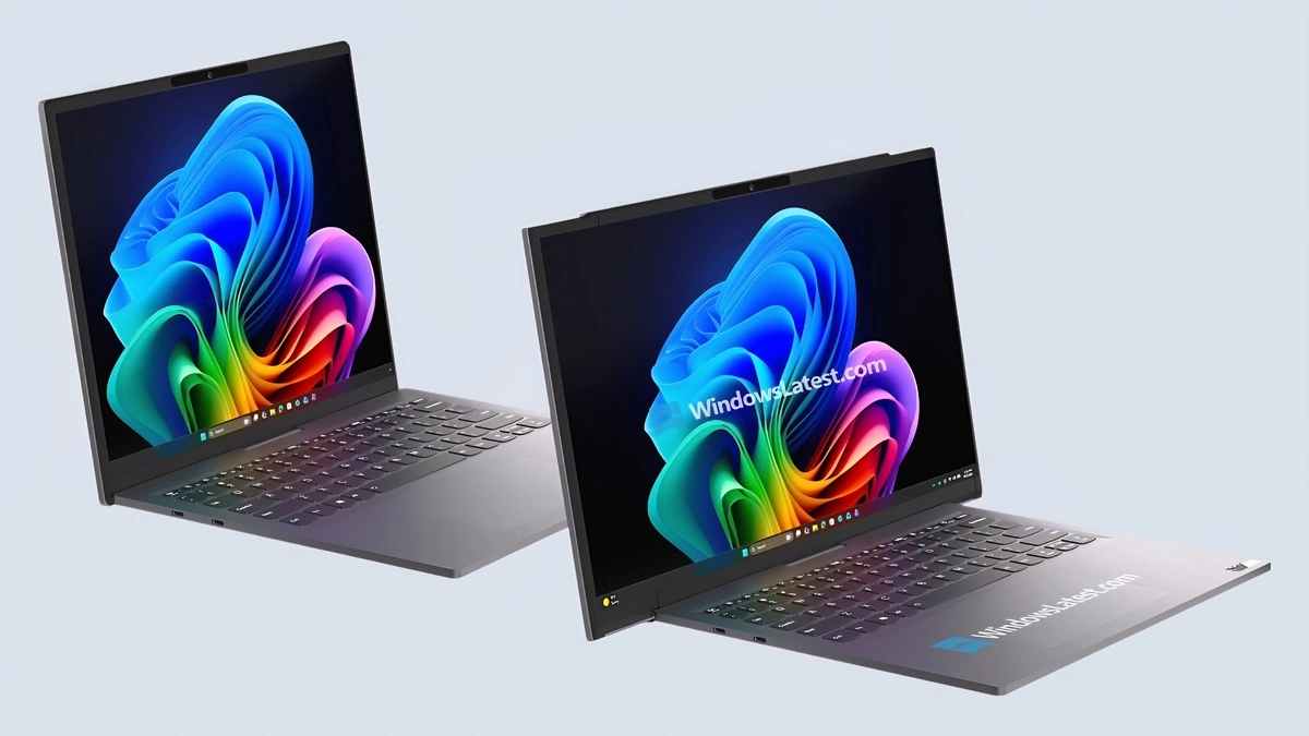 صور عالية الدقة نشرها موقع Windows Latest لجهاز Lenovo Project Swan