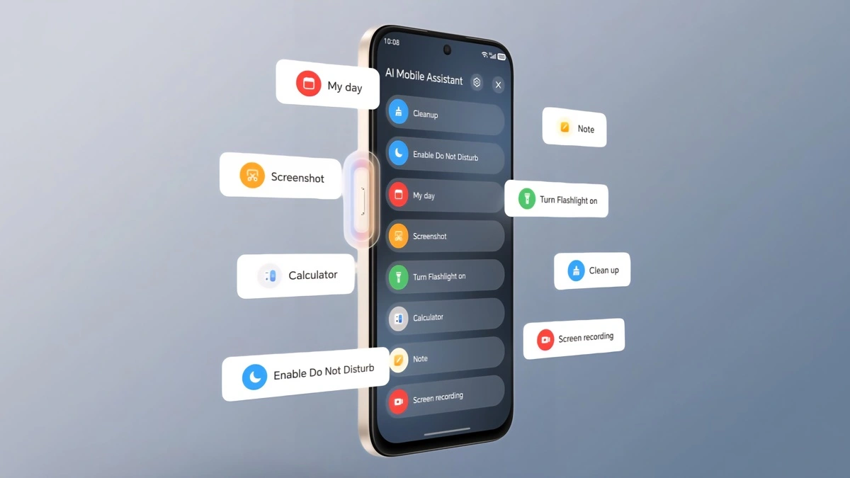 زر AI Button في هاتف HONOR X7e Plus 5G للوصول السريع إلى مزايا الذكاء الاصطناعي